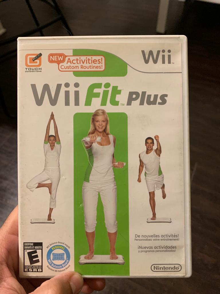 Wii Fit Plus Item, Box, and Manual Wii