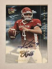 Kevin Kolb [Gold] Football Cards 2007 Ultra Prices