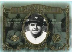 Babe Ruth Baseball Cards 2001 Upper Deck Hall of Famers the Class of '36 Prices