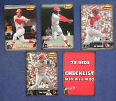 '75 Reds Baseball Cards 1993 Ted Williams Co. Memories Prices