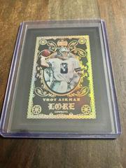 Troy Aikman Football Cards 2022 Panini Legacy Lore Prices