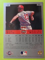 Reverse | Rich White Baseball Cards 1993 Classic Best
