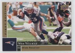 Wes Welker #89 Football Cards 2009 Upper Deck First Edition Prices