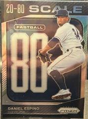 Daniel Espino #SC18 Baseball Cards 2023 Panini Prizm 20-80 Scale Prices