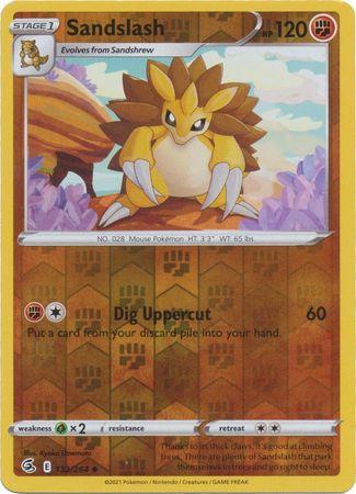 Sandslash GMA offers 6 Reverse Holographic Pokemon Card