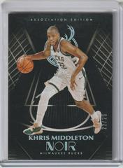 Khris Middleton [Holo Silver] #1 Basketball Cards 2019 Panini Noir Prices