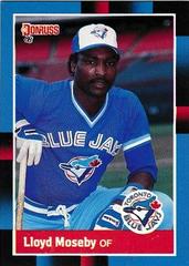 Lloyd Moseby #367 Baseball Cards 1988 Donruss Prices