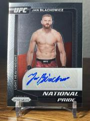 Jan Blachowicz [Red] #NP-JBL Ufc Cards 2021 Panini Chronicles UFC National Pride Signatures Prices
