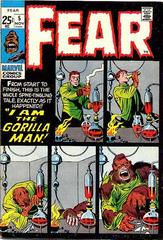 Fear Comic Books Fear Prices