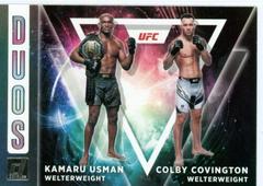 Kamaru Usman, Colby Covington #4 Ufc Cards 2022 Panini Donruss UFC Duos Prices