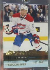 Jiri Sekac [UD Exclusives] Hockey Cards 2014 Upper Deck Prices