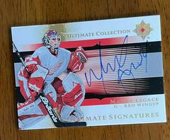 Manny Legace Hockey Cards 2005 Ultimate Collection Signatures Prices