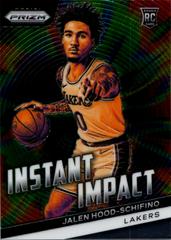 Jalen Hood-Schifino #8 Basketball Cards 2023 Panini Prizm Instant Impact Prices