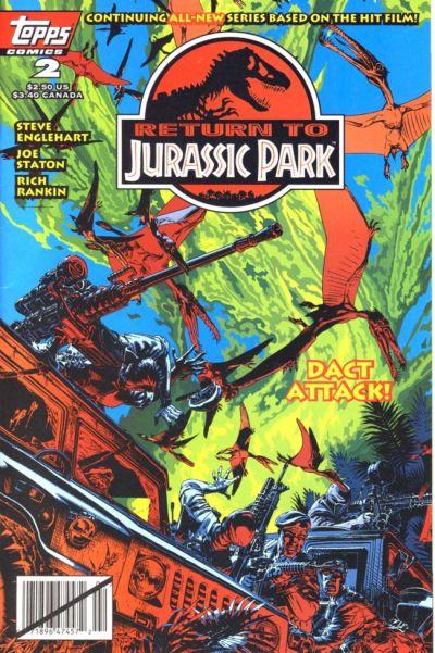 Return to Jurassic Park #2 (1995) Comic Books Return to Jurassic Park