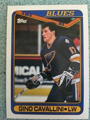 Gino Cavallini Hockey Cards 1990 Topps Prices