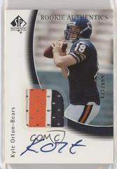 Kyle Orton [Signed Patch] Football Cards 2005 SP Authentic Prices