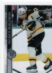 Patrice Bergeron [Clear Cut] Hockey Cards 2020 Upper Deck Prices