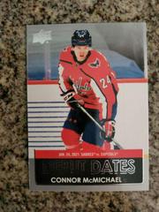 Connor McMichael #DD-11 Hockey Cards 2021 Upper Deck Debut Dates Prices