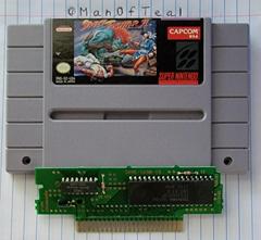 Cartridge And Motherboard  | Street Fighter II Super Nintendo