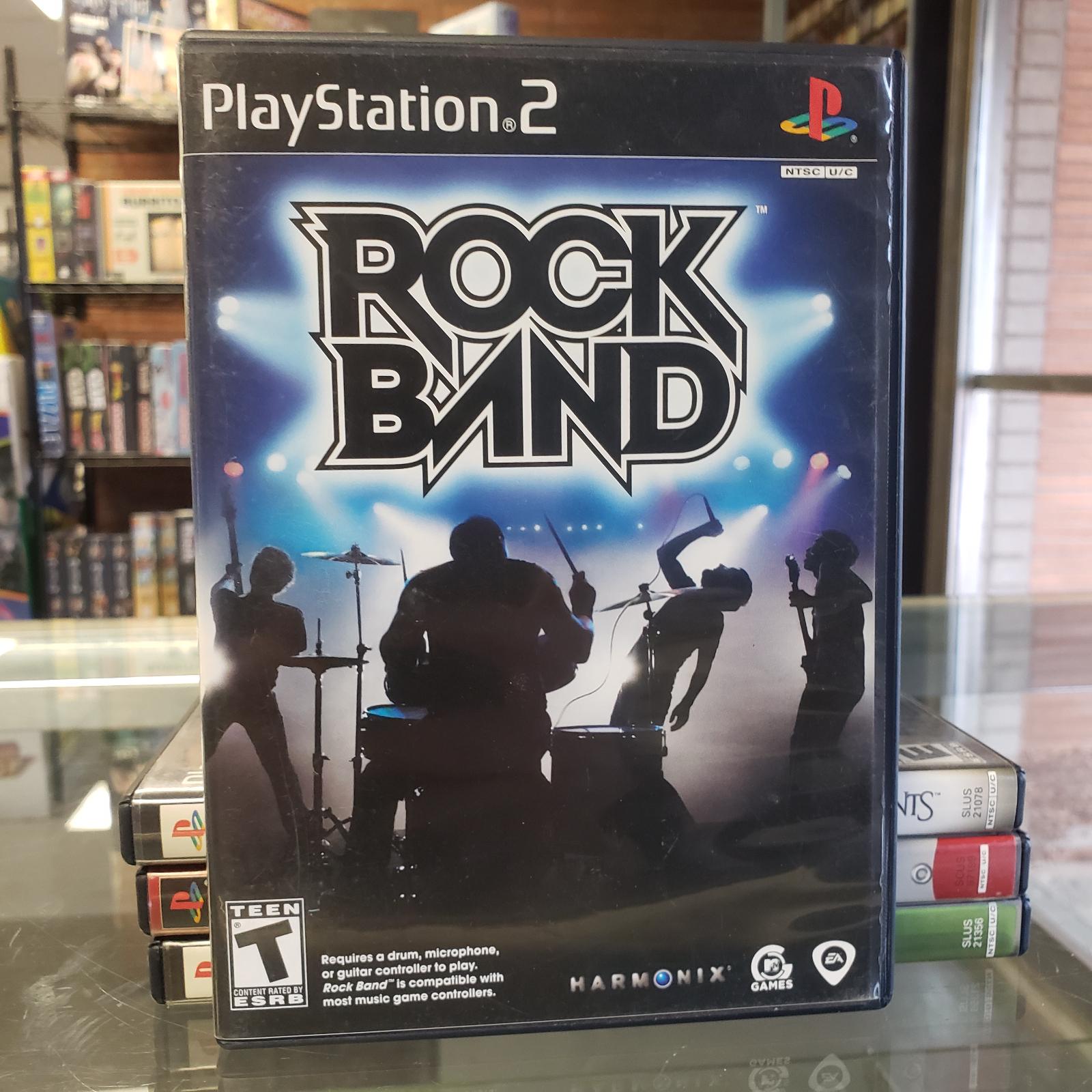 Rock Band | Item, Box, and Manual | Playstation 2