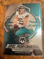 Trevor Lawrence #EP-TL Football Cards 2023 Panini Mosaic Epic Performers Prices