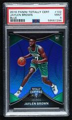 Jaylen Brown [Blue] #102 Basketball Cards 2016 Panini Totally Certified Prices