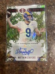 Matthew Stafford [Red] #IB-MS Football Cards 2021 Panini Illusions Ink Blots Autographs Prices