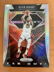 Kevin Durant [Hyper Prizm] Basketball Cards 2019 Panini Prizm Far Out Prices