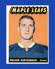 Orland Kurtenbach #20 Hockey Cards 1965 Topps Prices
