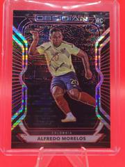 Alfredo Morelos [Red Pulsar] Soccer Cards 2020 Panini Obsidian Prices