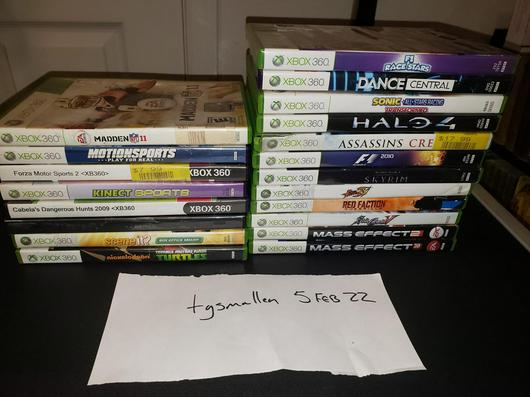 Xbox 360 Game Lot photo