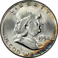 1954 [PROOF] Coins Franklin Half Dollar Prices