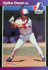 Spike Owen Baseball Cards 1989 Donruss Traded Prices