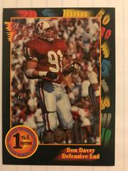 Don Davey #21 Football Cards 1991 Wild Card College Draft Picks Prices