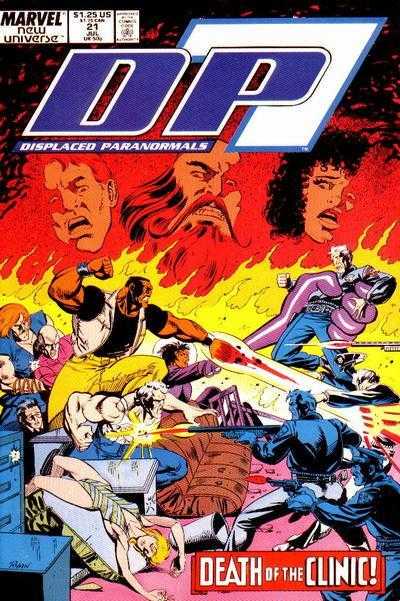 D.P. 7 #21 (1988) Comic Books DP7