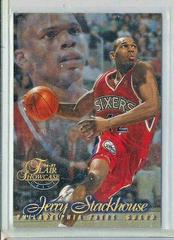 Jerry Stackhouse [Row 1] Basketball Cards 1996 Flair Showcase Prices