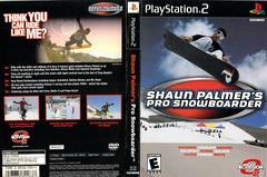 Slip Cover Scan By Canadian Brick Cafe | Shaun Palmers Pro Snowboarder Playstation 2