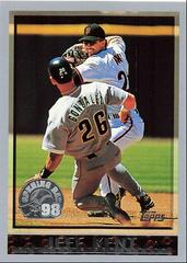 Jeff Kent #17 Baseball Cards 1998 Topps Opening Day Prices