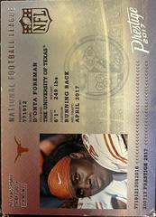D'Onta Foreman #15 Football Cards 2017 Panini Prestige NFL Passport Prices