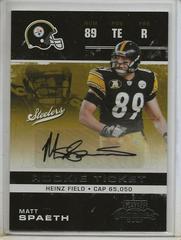 Matt Spaeth [Autograph] #199 Football Cards 2007 Playoff Contenders Prices