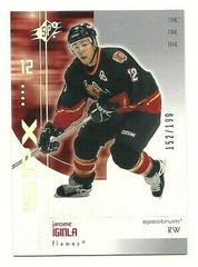 Jarome Iginla #10 Hockey Cards 2002 SPx Prices