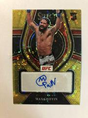 Max Griffin [Gold Disco] #RS-MXG Ufc Cards 2022 Panini Select UFC Rookie Signatures Prices