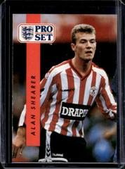 Alan Shearer #213 Soccer Cards 1990 Pro Set Prices