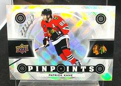 Patrick Kane #PP-1 Hockey Cards 2022 Upper Deck MVP Pinpoints Prices
