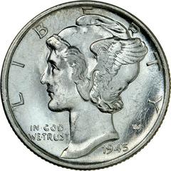 1945 S [MICRO S] Coins Mercury Dime Prices