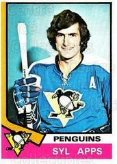Syl Apps Hockey Cards 1974 Topps Prices