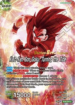 Son Goku // Kaio-Ken Son Goku, Turning the Tide BT8-044_PR Dragon Ball Super Malicious Machinations: Pre-Release Promos