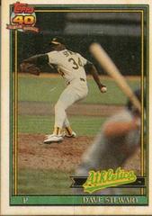 Dave Stewart #10 Baseball Cards 1991 Topps Micro Prices