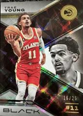 Trae Young [Gold] #16 Basketball Cards 2022 Panini Black Prices