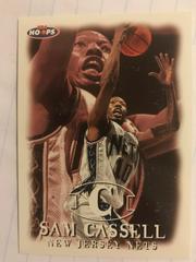 Sam Cassell #89 Basketball Cards 1998 Hoops Prices